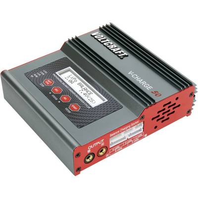 Multifunkciós modell akku töltő, 12V/230V 7A, Voltcraft V-Charge 50 (1416554)