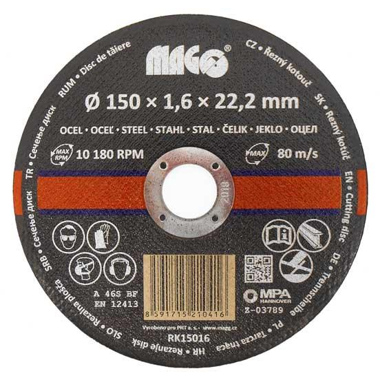 MAGG Fém vágókorong 150x1,6x22,2mm (RK15016)