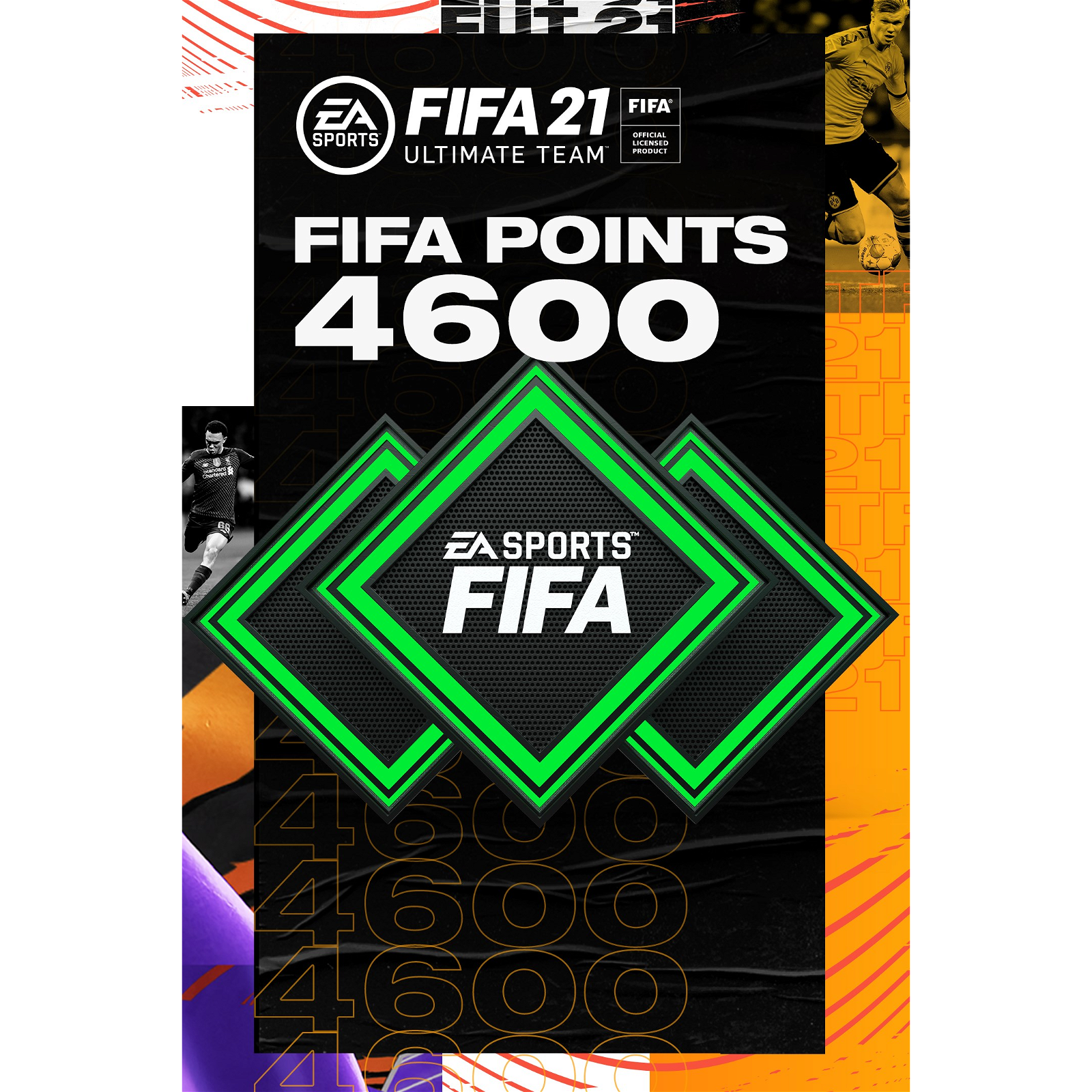 FIFA 21 Ultimate Team - 4600 FIFA Points elektronikus licensz