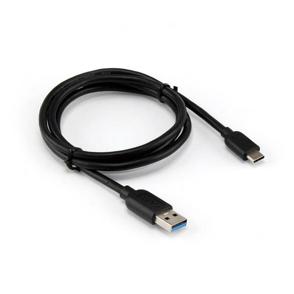 SBOX USB-20-TYPEC-2/R USB-A apa - USB-C apa Kábel - Fekete (2m)