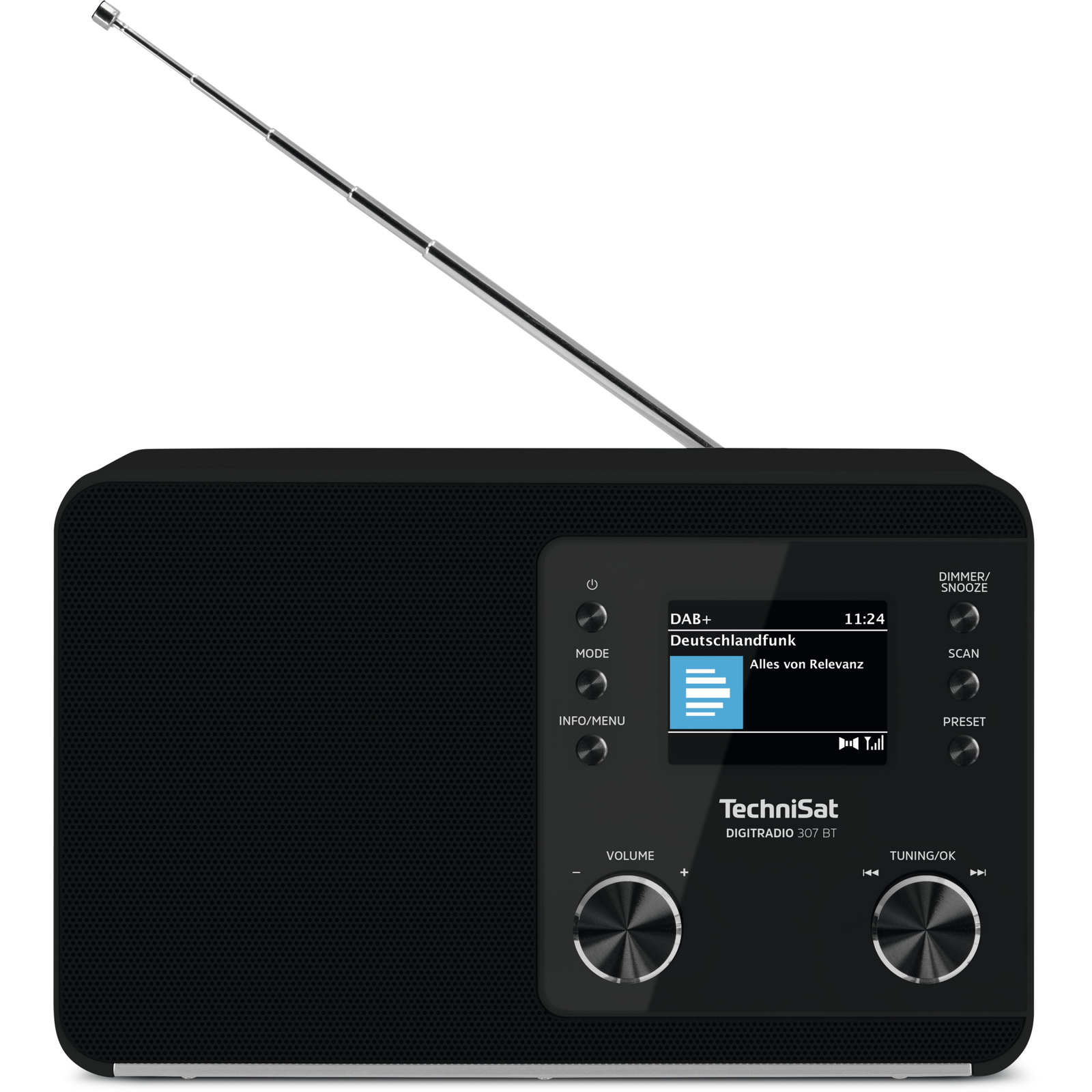 Technisat DigitRadio 307 BT Rádió - Fekete (0000/3977)