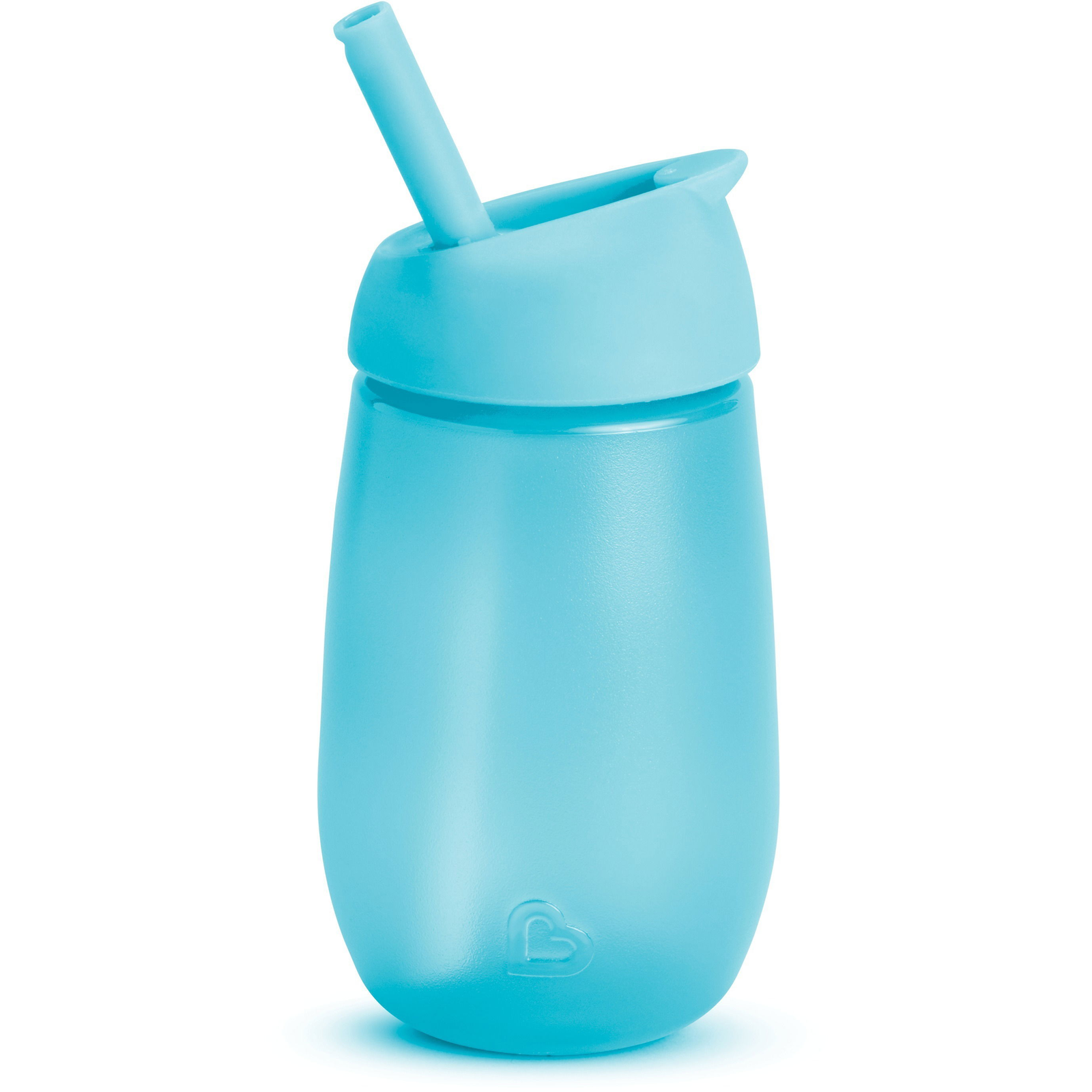Munchkin Simple Clean Bögre szívószállal 296 ml kék (5019090900188)