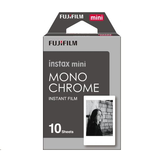 Fujifilm Instax Mini Film Glossy Monochrome (10 lap) (4547410337556) (4547410337556)