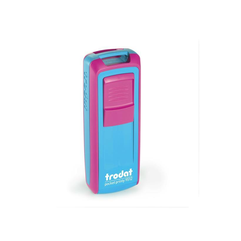Trodat Pocket Printy 9512 bélyegző - Pink/Türkiz (9512PI/TUR/F)