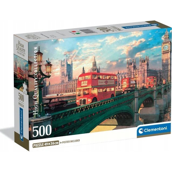 Clementoni High Quality Collection 35569 puslespil 500 stk Landskab
