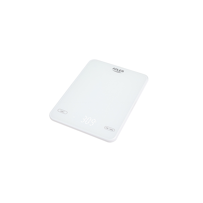 Adler AD 3177w Digitális konyhai mérleg - Fehér (AD 3177W)