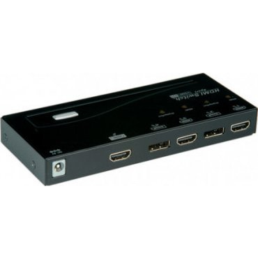 Roline ROLINE HDMI/DisplayPort Switch, 4-drożny