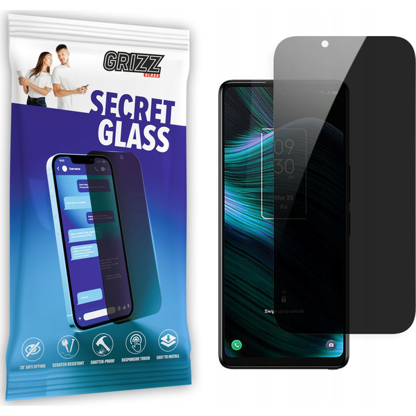  GrizzGlass Szkło prywatyzujące GrizzGlass SecretGlass do TCL Stylus