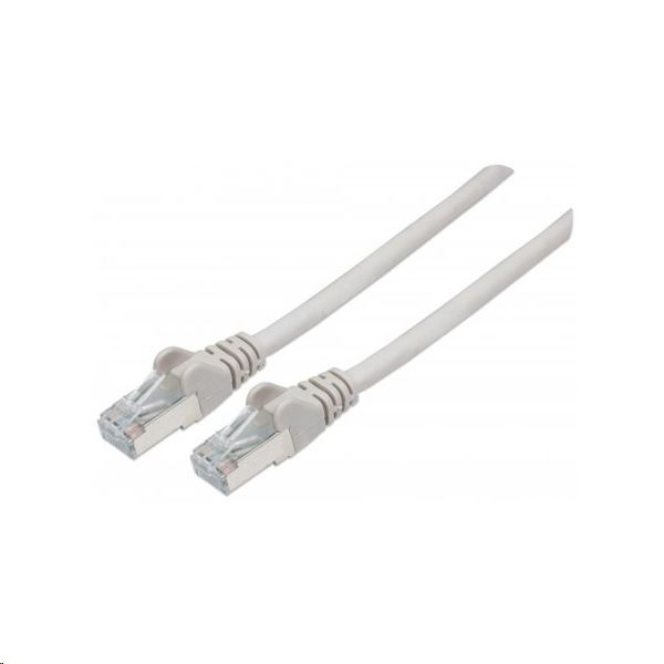 Intellinet 317191 síťový kabel Šedá 3 m Cat6a S/FTP (S-STP)