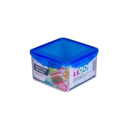 TOO négyzet alakú ételtároló doboz 2600ml-es (KT-073) (KT-073)