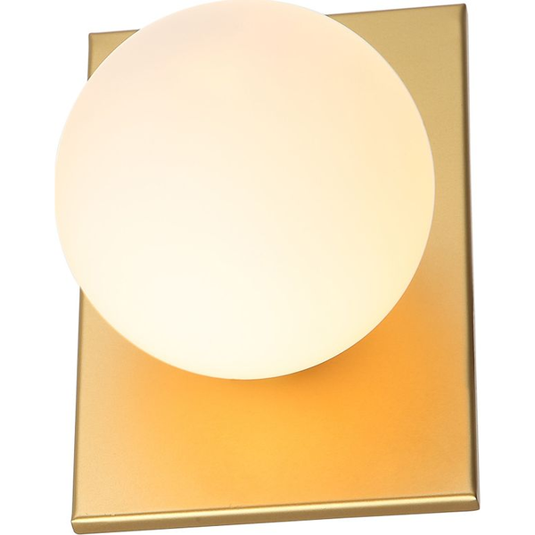 Kinkiet Italux Kinkiet ścienny nowoczesny złoty Italux Mediamo MBM-4597/1 GD