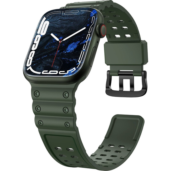 Hurtel Triple Protection Strap Apple Watch 38/40/41mm зелен