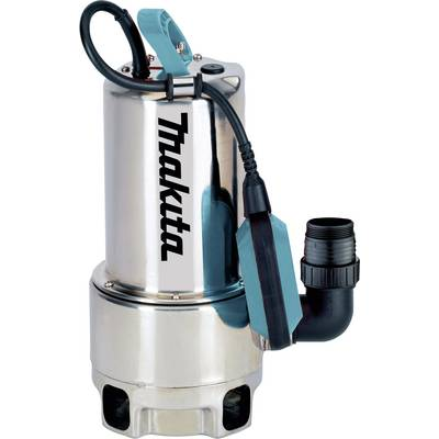 Водна помпа за мръсна вода Makita PF1110, 1100 W, Дебит на вода 15000 л/ч, Височина на заустване 10 м, Дължина на кабела 10 м