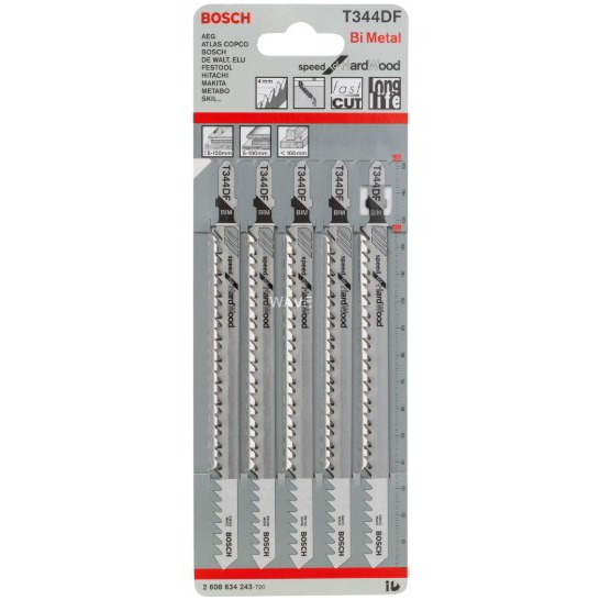 Bosch 2 608 634 243 lombfűrész, kanyarítófűrész és szablyafűrész lap (2608634243)