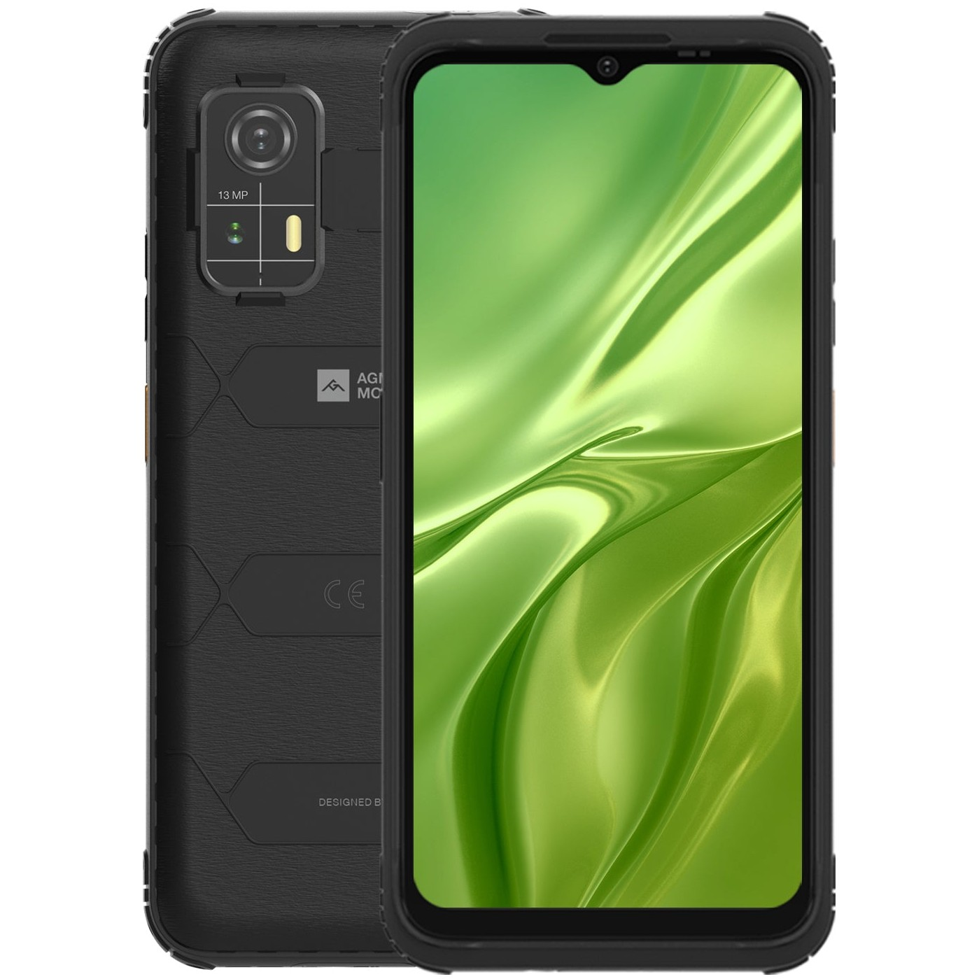 AGM H Max Mobiltelefon - 4/128GB, 10000 Mah, 90 Hz, 4G Dual Sim (AGM_HMAX_EU001B)