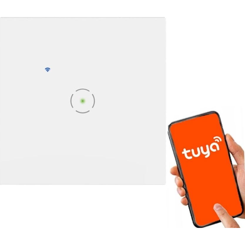 Tuya Smart Home Wi-Fi Egyszemélyes Süllyesztett Kapcsoló, fehér Színben (OR-SH-17200/W)