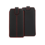 ULTRASLIM универсален прибиращ се калъф за телефон - Apple iPhone 12 / 12 PRO / Samsung Xcover 5/ S21 5G/ Note/Note 2/Note 3 - черен