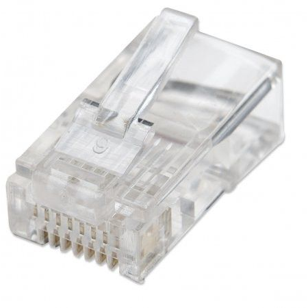 Intellinet 502375 kabel-connector RJ-45 Transparant