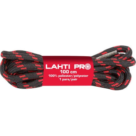  Lahti Pro SZNUROWADŁA OKRĄGŁE CZAR-CZER L904012P, 10 PAR, 120CM, LAHTI