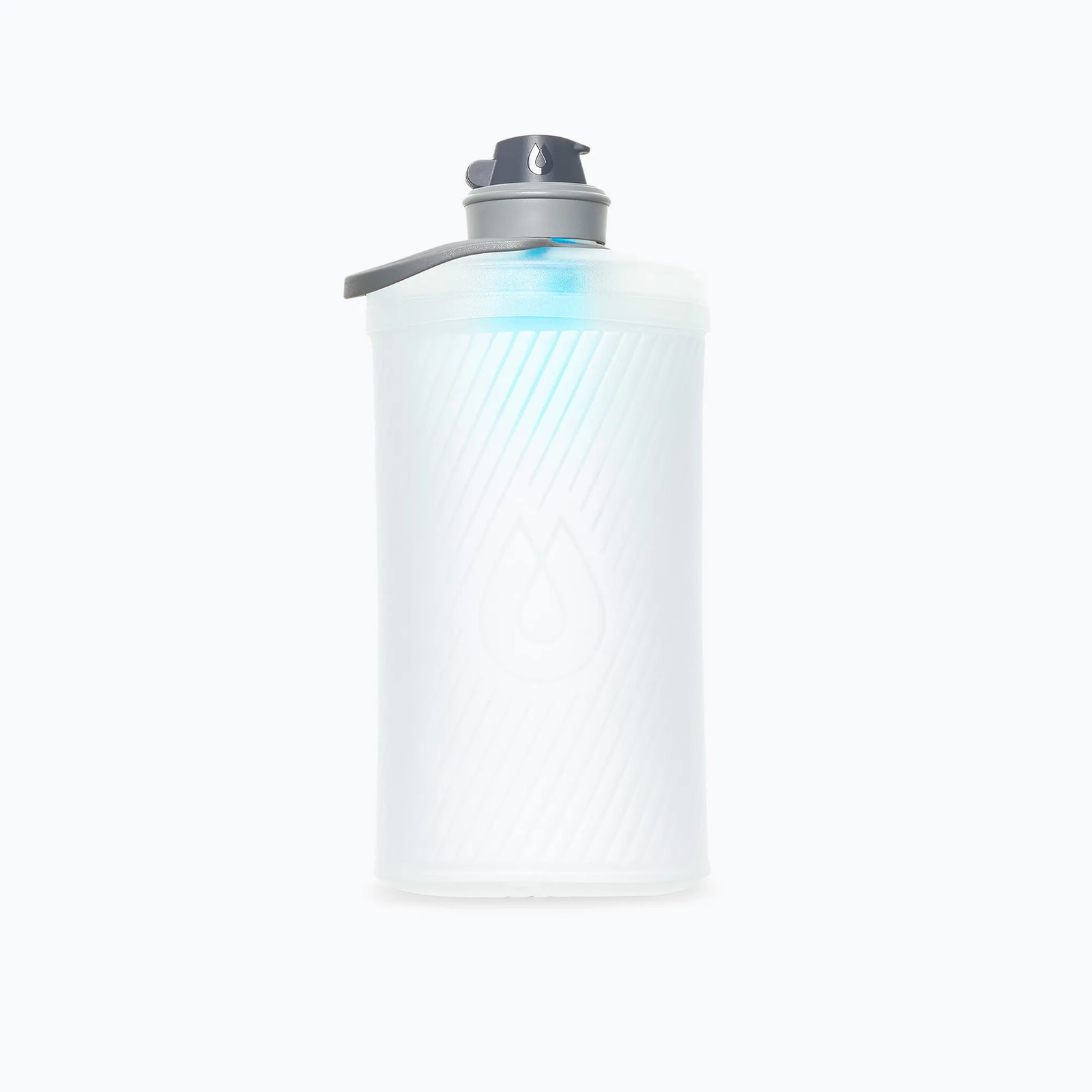 Hydrapak Flux Műanyag Kulacs 1500 ml - Átátszó / Fehér (HYGF425FN)