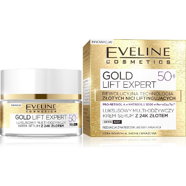 EVELINE Cosmetics Gold Lift Expert Day&amp;Night 50+ 50 ml (081944)