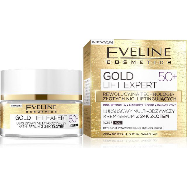 EVELINE Cosmetics Gold Lift Expert Day&amp;Night 50+ 50 ml