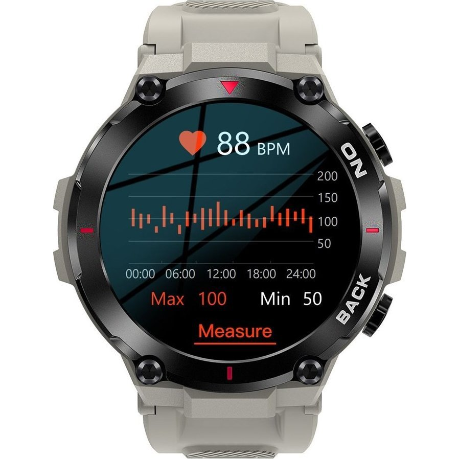 Giewont GW460-3 GPS Okosóra Light Stone Szilikon Szíjjal (GW460-3)