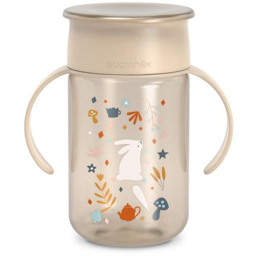 Suavinex Wonderland 360° 340 ml - krémszín (8426420900379)