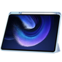 Xiaomi Pad 6 (11.0) / Pad 6 Pro (11.0), mappa tok, közepesen ütésálló, érintőceruza tartóval, Trifold, TP SC Pen, világoskék
