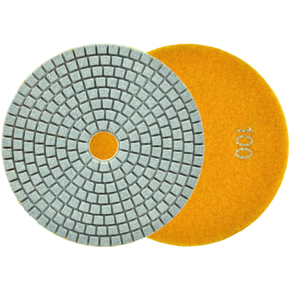 Geko Tarcza polerska do szlifowania gresu na mokro 125mm GR100 (5/250)