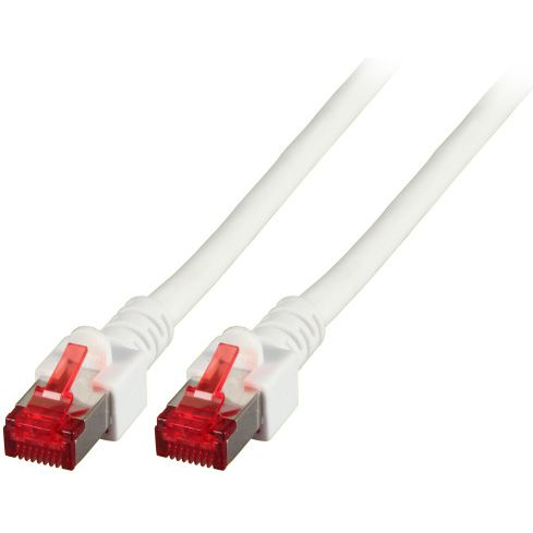  EFB Patchcord, 2m, S/FTP, Cat6, PIMF, biały (K5518.2)