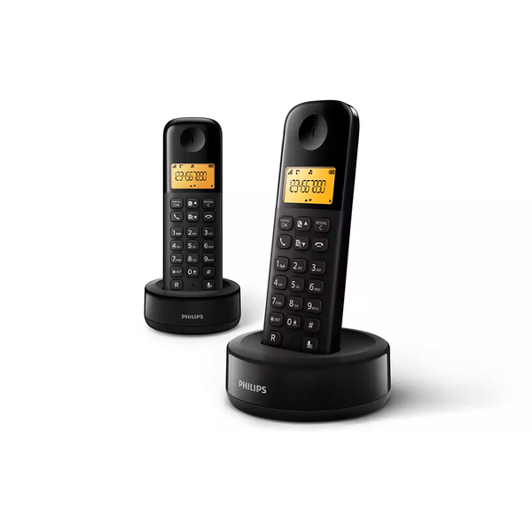 Philips D1602B/53 2 kézibeszélős vezeték nélküli telefon