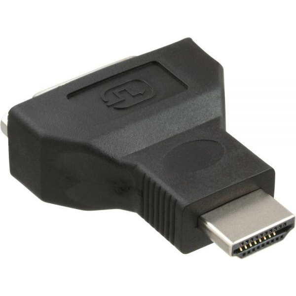 InLine 17670 adattatore per inversione del genere dei cavi DVI-D female Nero
