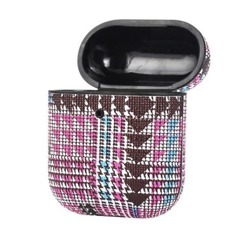 Terratec AIR Box Apple AirPods tok rózsaszín-barna - Tartan Pink (306853) (t306853)