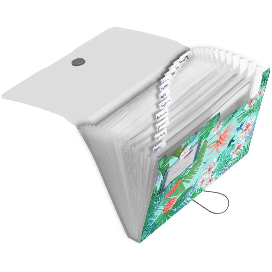 Herlitz Fächermappe PP 12F Ladylike Jungle (50044016) (50044016)