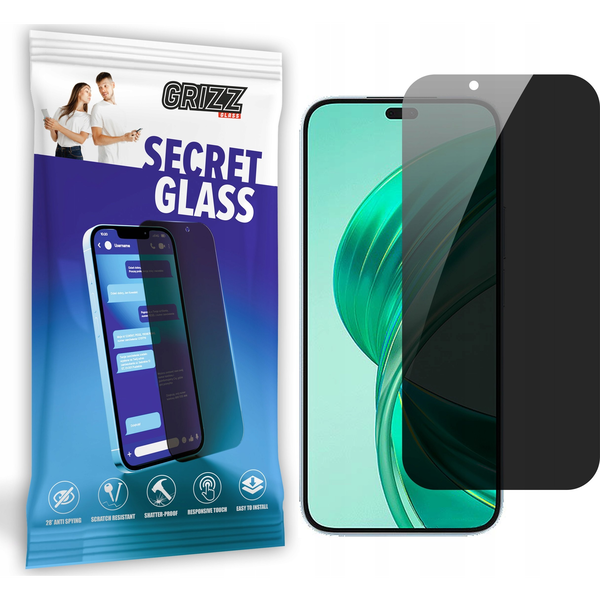  GrizzGlass Szkło prywatyzujące GrizzGlass SecretGlass do Honor X8b
