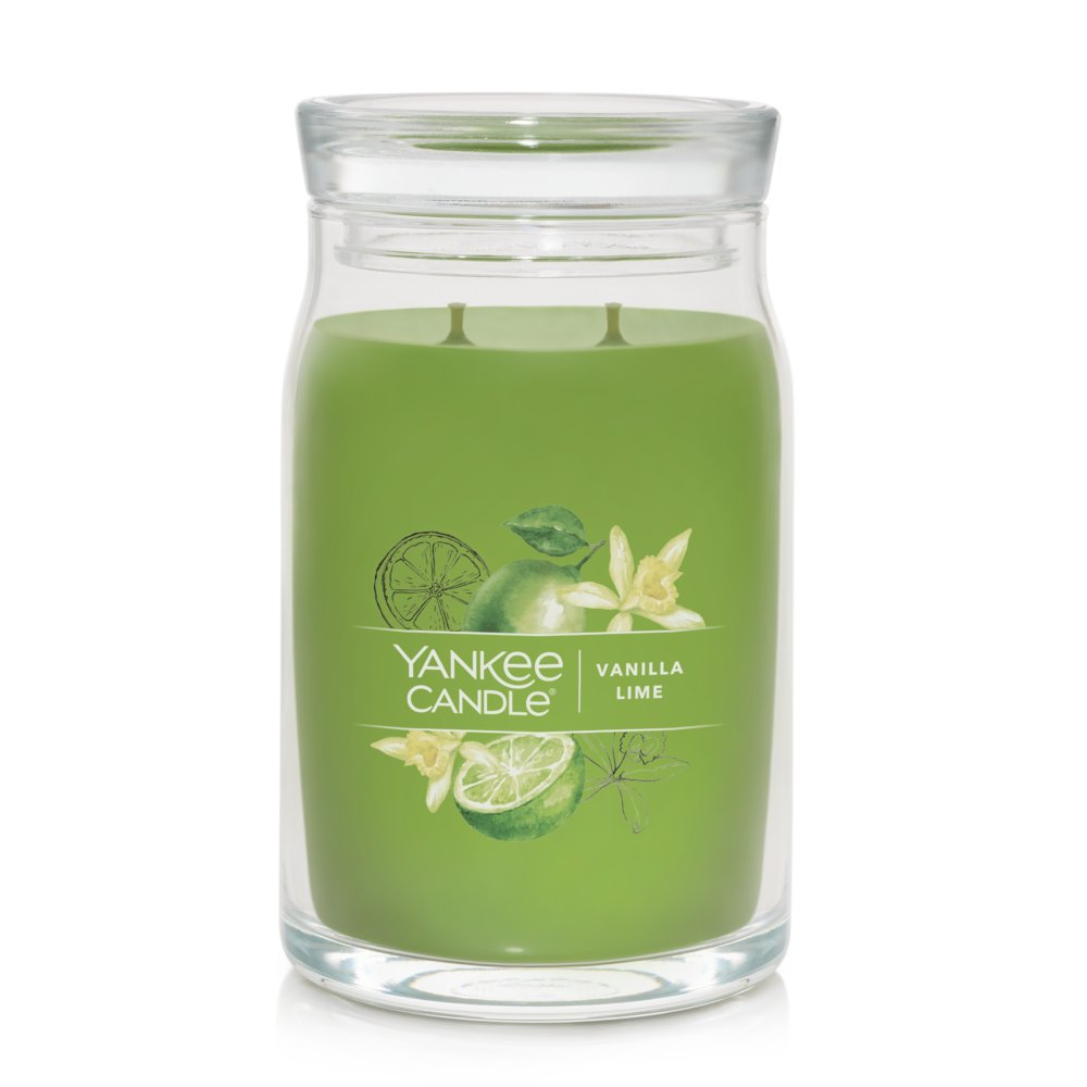 Yankee Candle Signature Vanilla Lime Illatgyertya 567g (1630694E)