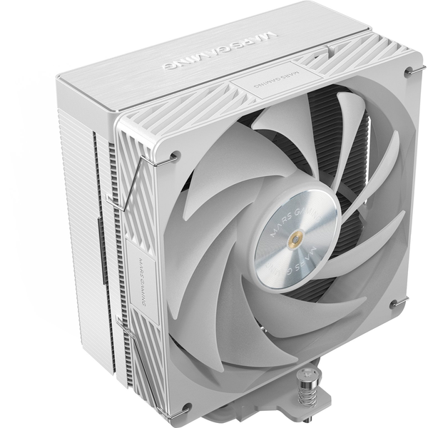 Mars Gaming MCPUX5W Computerkølesystem Processor Luftkøler 12 cm Hvid 1 stk
