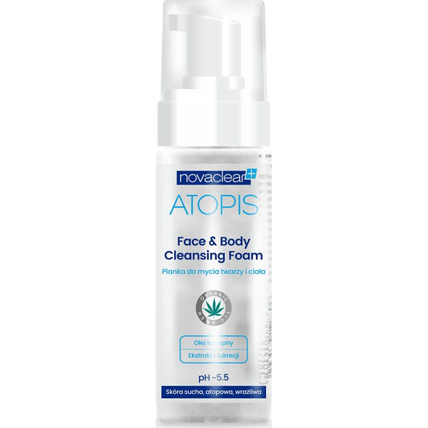 Novaclear Pianka do mycia twarzy i ciała Face&Body Cleansing Foam 150 ml