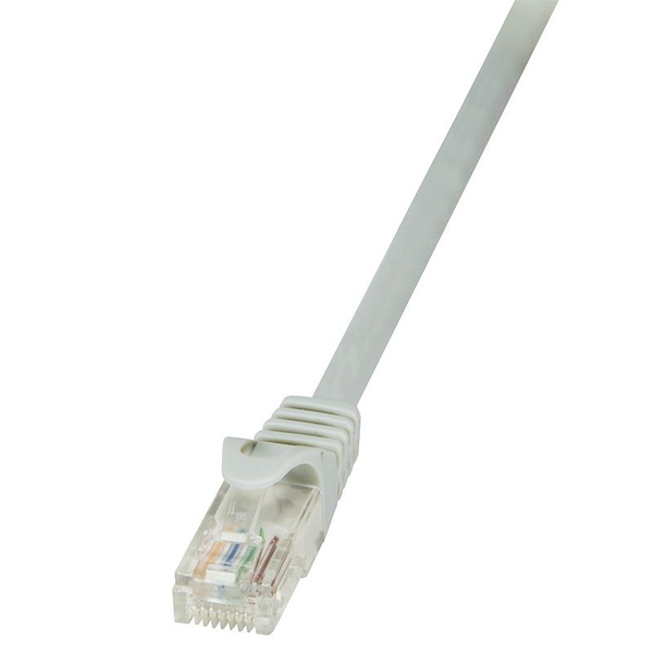 Кабел UTP LOGILINK Cat5e, Мед-алуминий, 15 м, Сив, AWG26, CP1102U