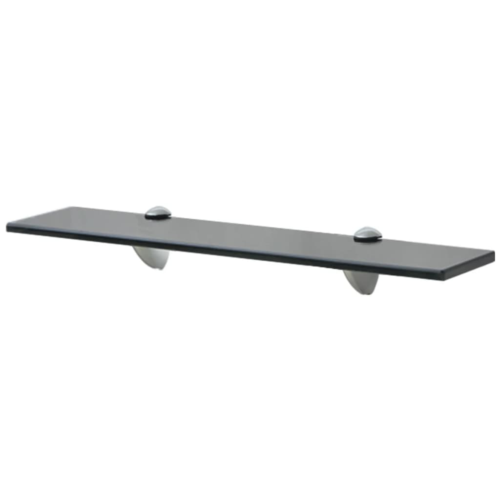 2 db lebegő üvegpolc 50 x 20 cm 8 mm (3051528)