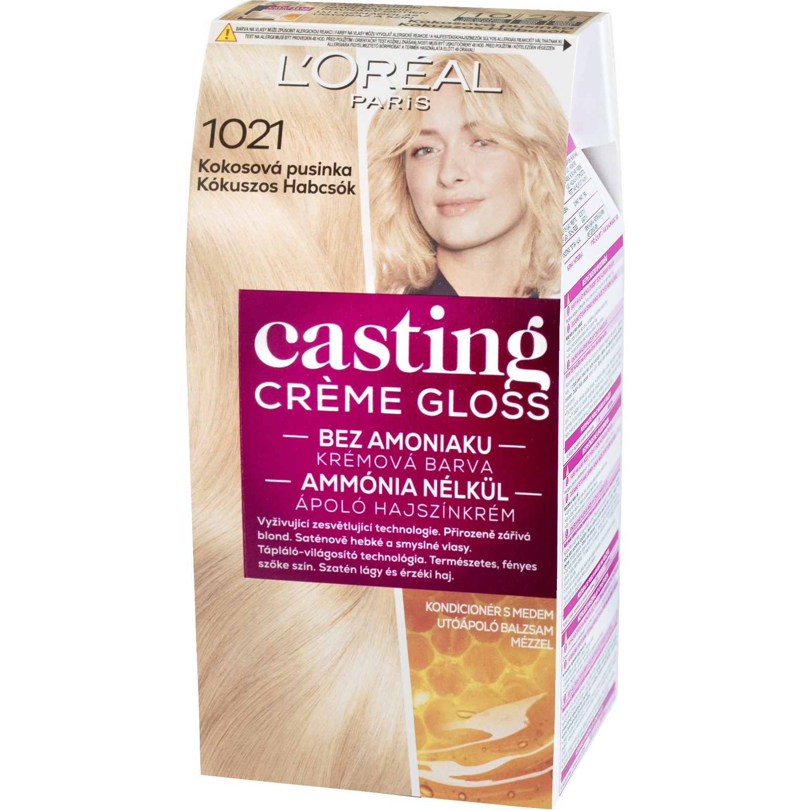 L'ORÉAL PARIS Casting Créme Gloss 1021 Kókuszos habcsók (3600521831342)