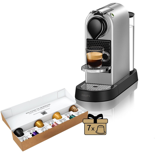 NESPRESSO KRUPS CitiZ Silver XN741B10
