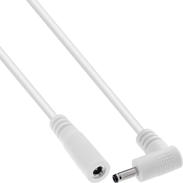 InLine 26905Q cavo di alimentazione Bianco 5 m dC 3.5 x 1.35 mm