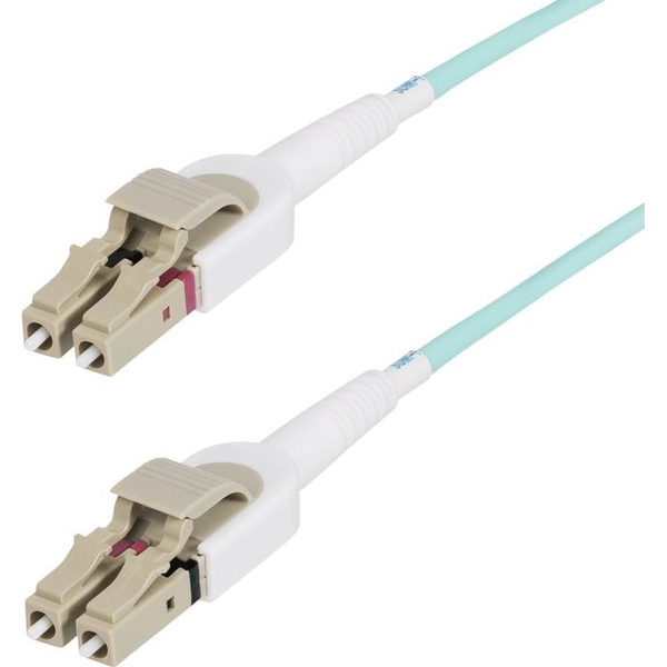 StarTech.com 450FBLCLC5SW InfiniBand og fiberoptisk kabel 5 m LC LOMM Turkisfarve