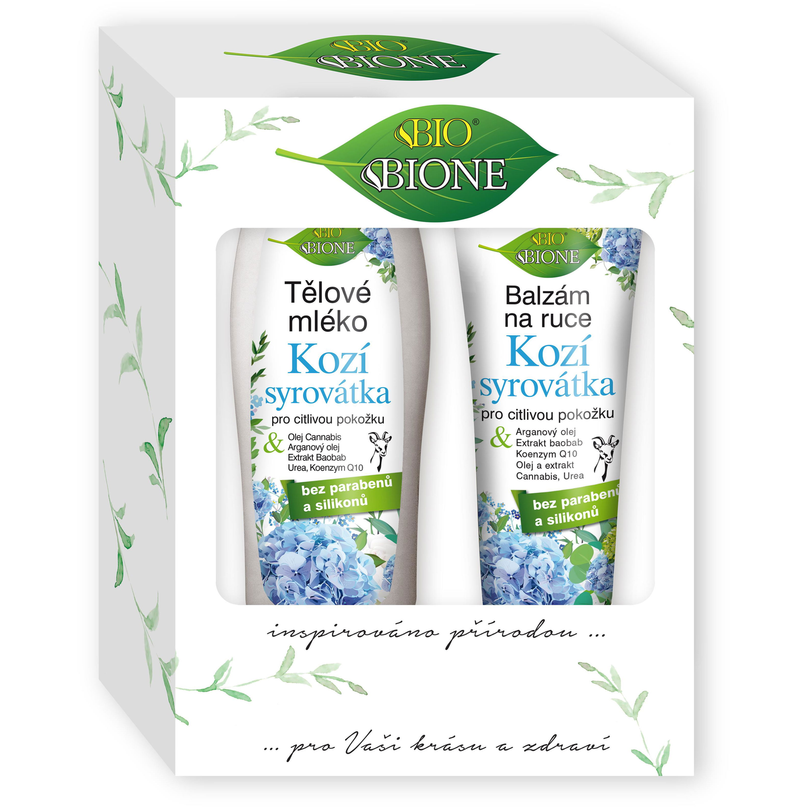 BIONE COSMETICS Kecskesavó ajándékszett, 700 ml (8595061614799)