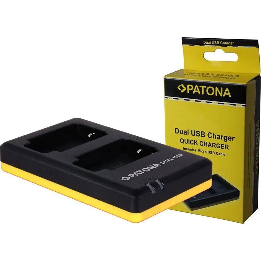 Patona PT1966 Foto Dual Quick Nikon EN-EL14 USB Akkumulátor töltő (PT1966)