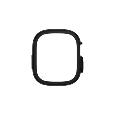 PanzerGlass Snappie Full Body Apple Watch Ultra/Ultra 2 Tok + kijelzővédő - Fekete (49mm) (3718)