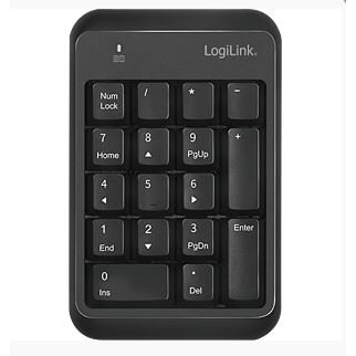 Logilink Bluetooth 5.1 Billentyűzet fekete (ID0201)
