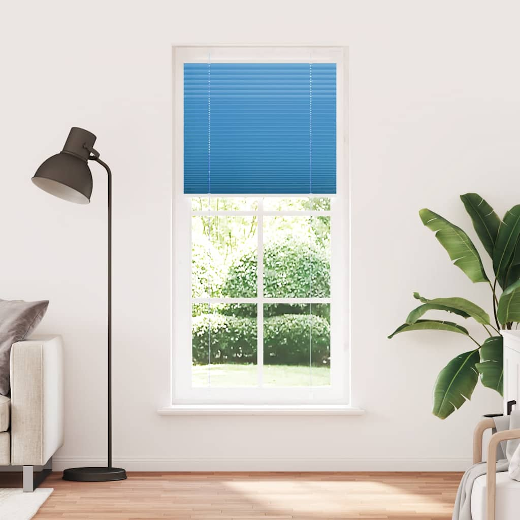 pliszírozott redőny kék 95x200 cm Szövetszélesség 94,4 cm (4015210)